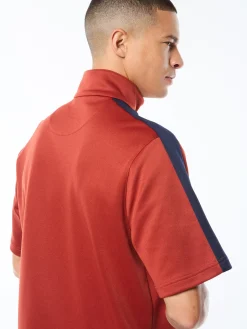 Viscotti Short Sleeve Track Jacket-Bossa Nova