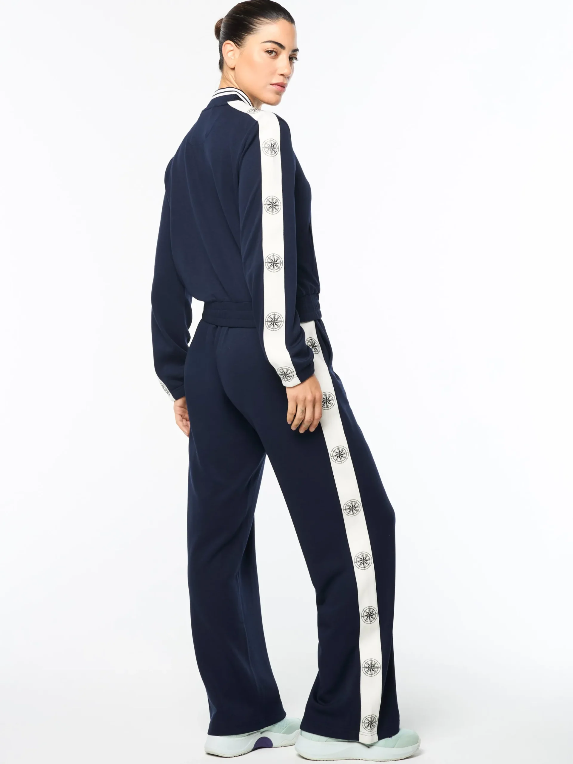Women's Bussola Track Jacket- Maritime Blue