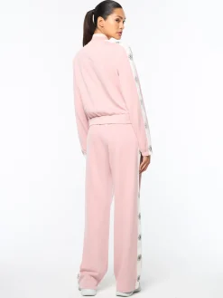 Women's Bussola Track Jacket- Pale Mauve