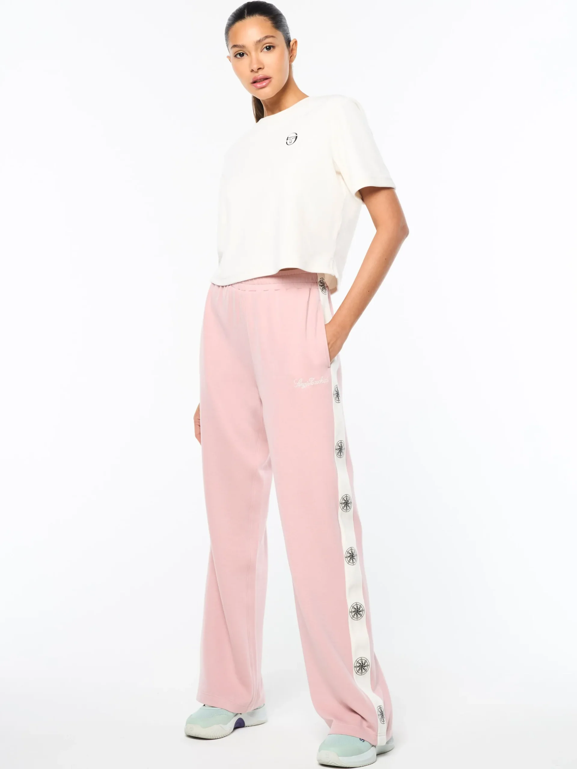 Women's Bussola Track Pant- Pale Mauve