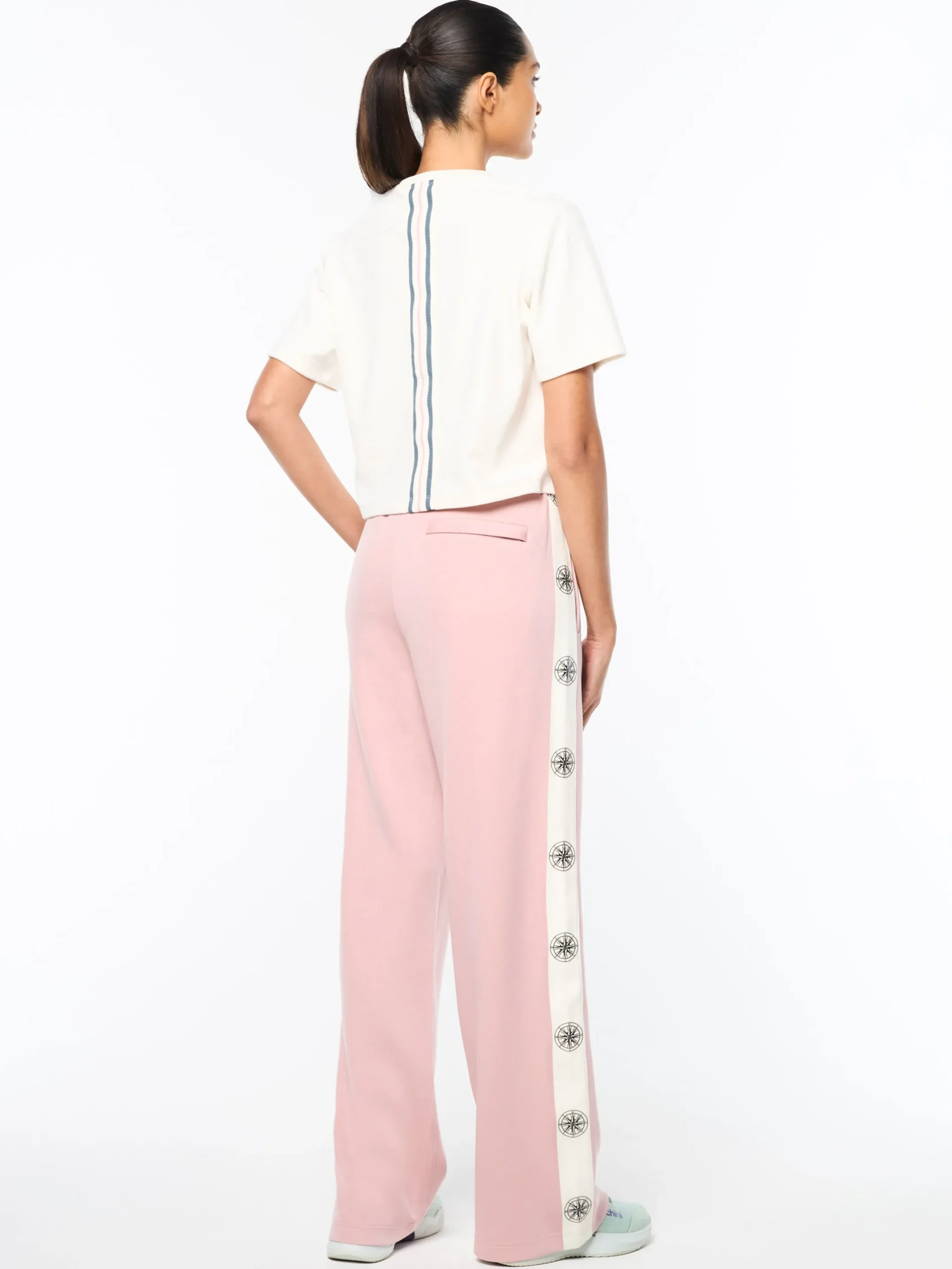 Women's Bussola Track Pant- Pale Mauve