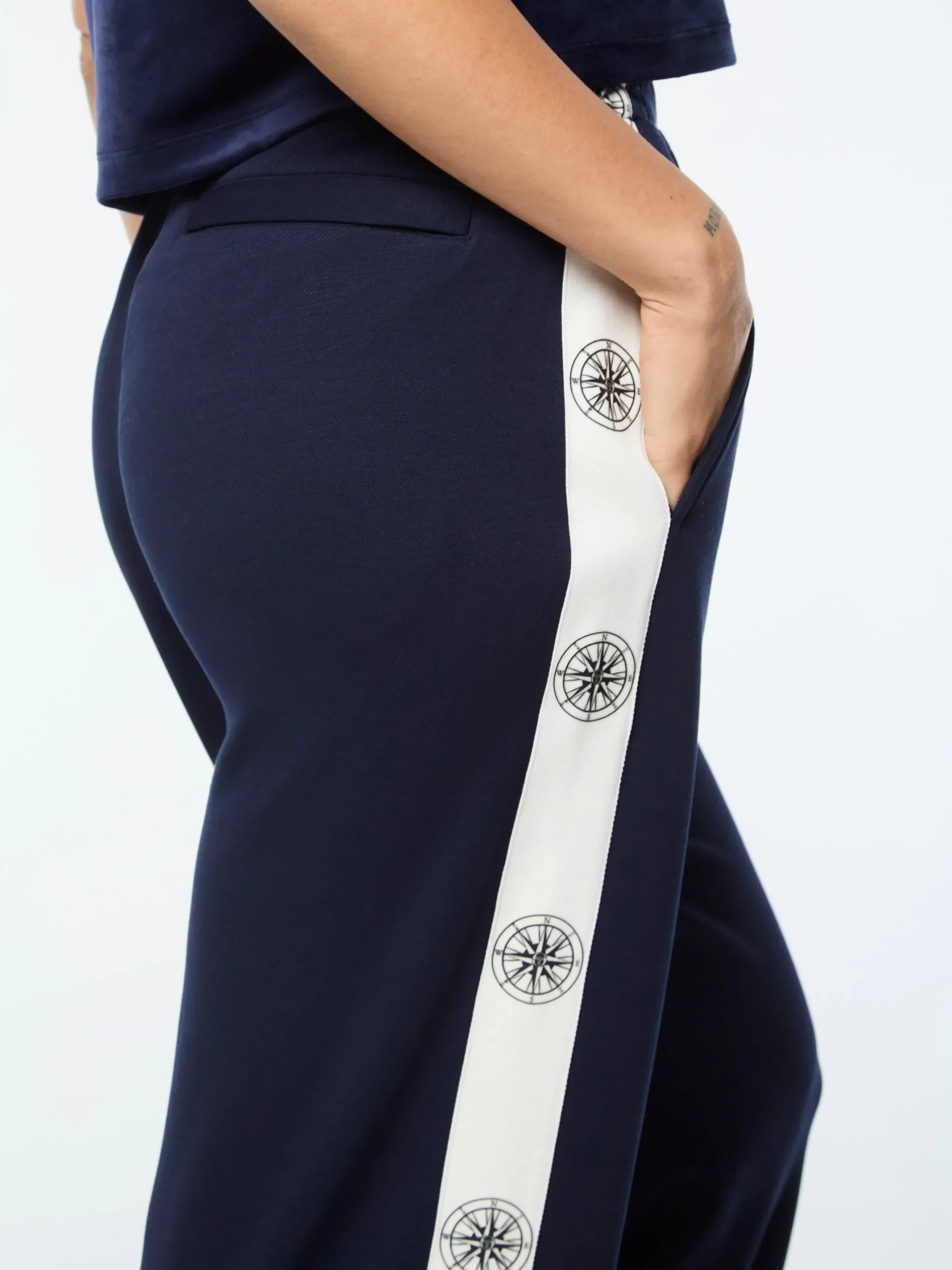Women's Bussola Track Pant- Maritime Blue