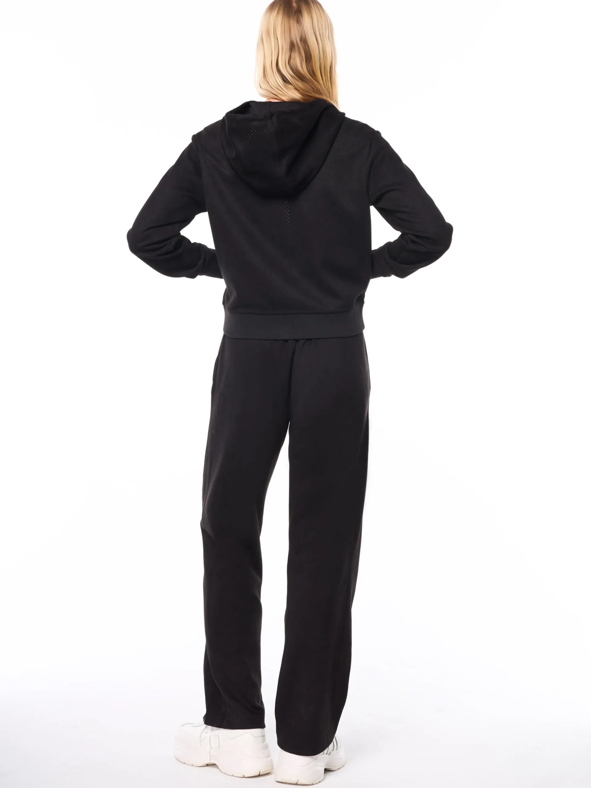 Women's Camoscio Hoodie- Black Beauty