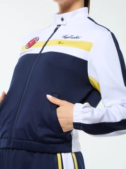 Women's Corsa Track Jacket- Maritime Blue