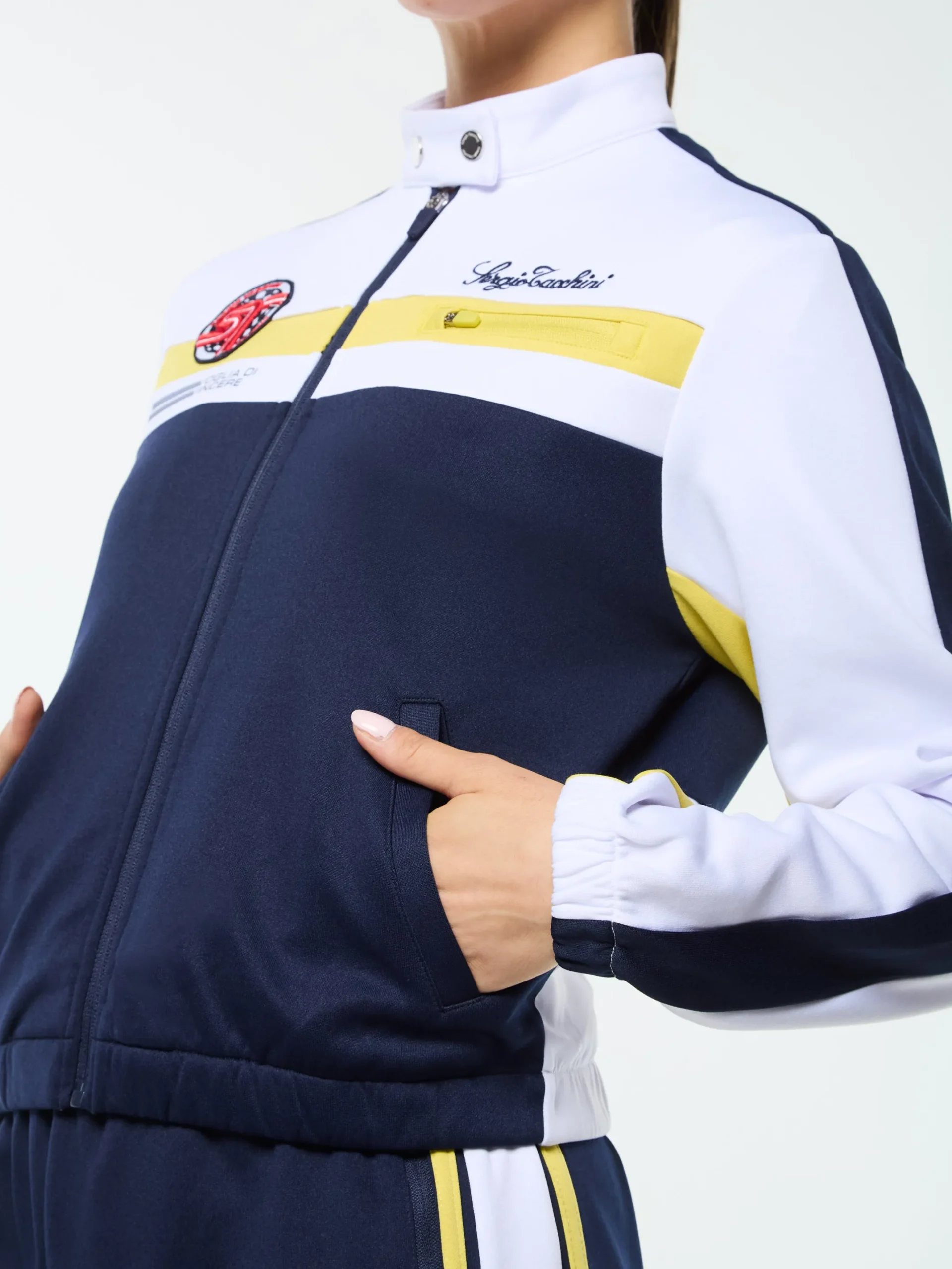 Women's Corsa Track Jacket- Maritime Blue