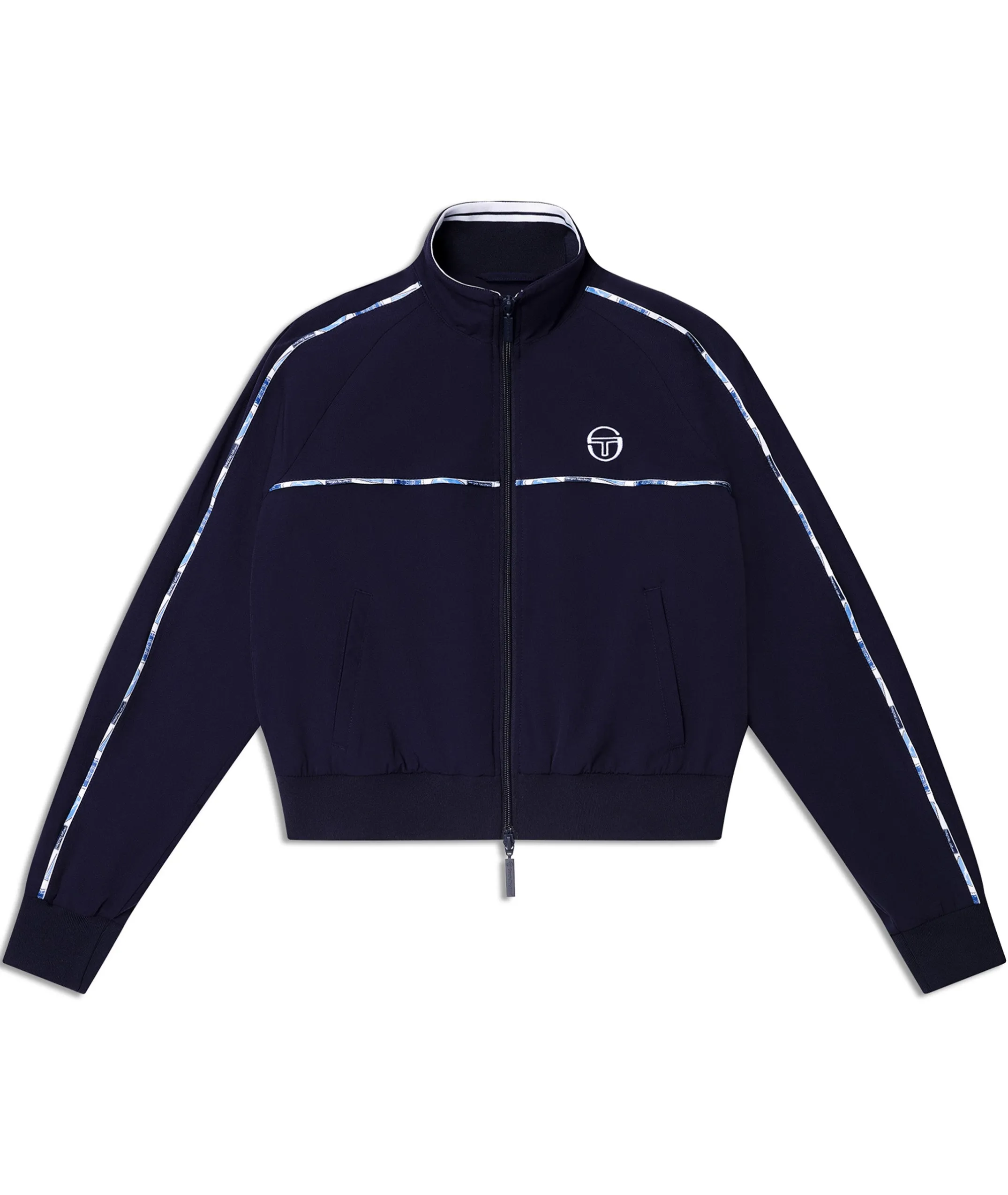 Women's Lioni Track Jacket- Maritime Blue