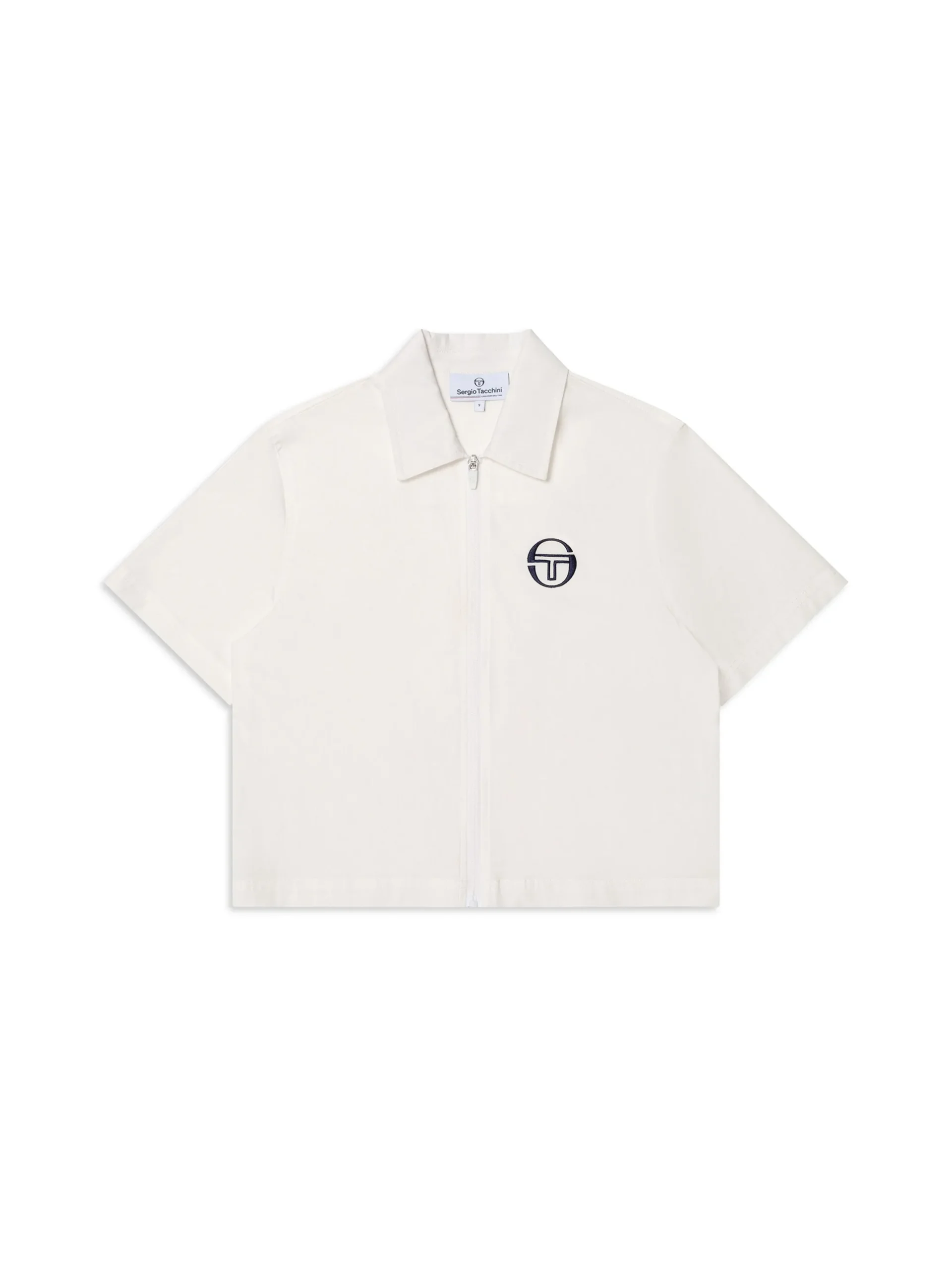 Women's Piano Cabana Full Zip-Brilliant White
