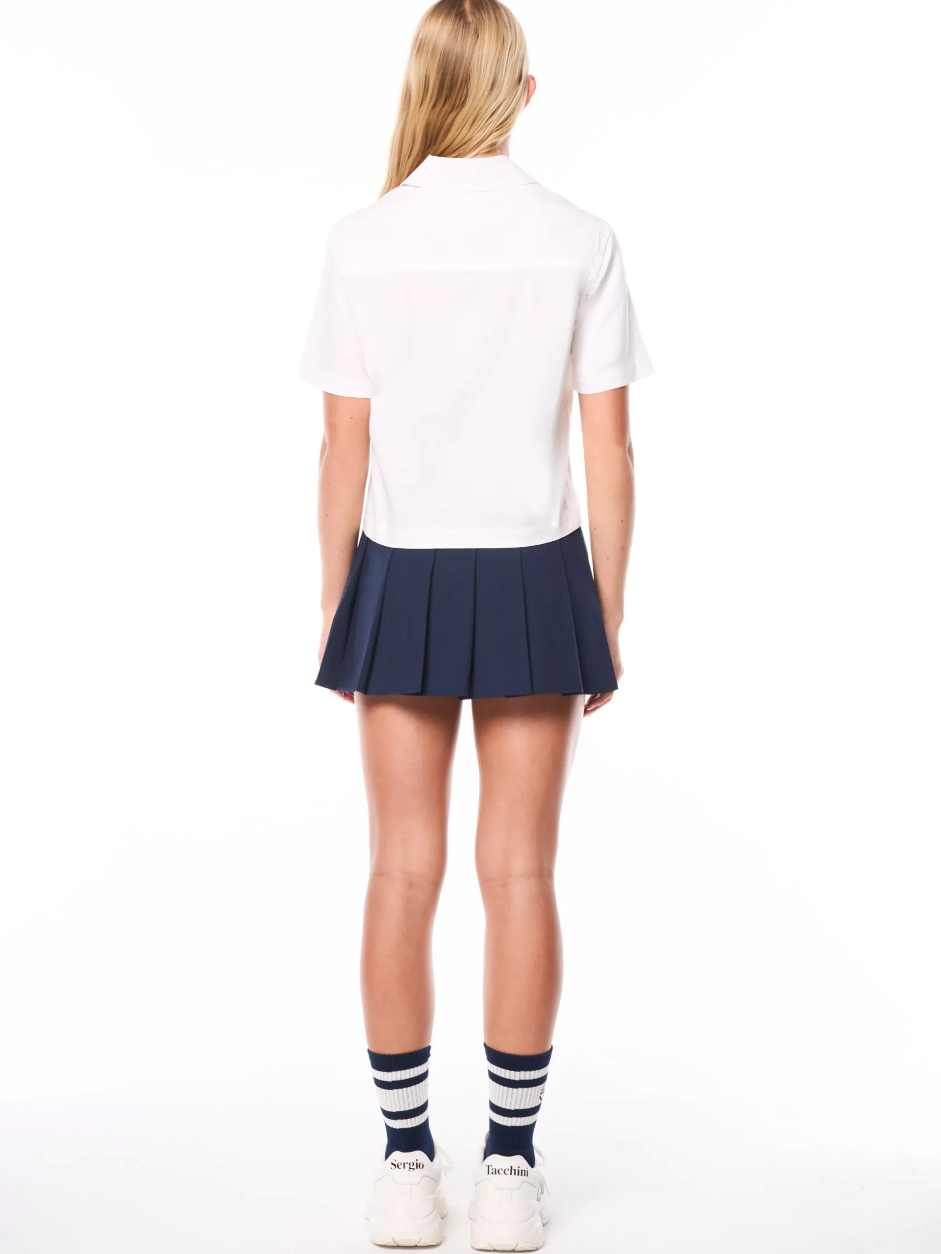 Women's Piano Cabana Full Zip-Brilliant White