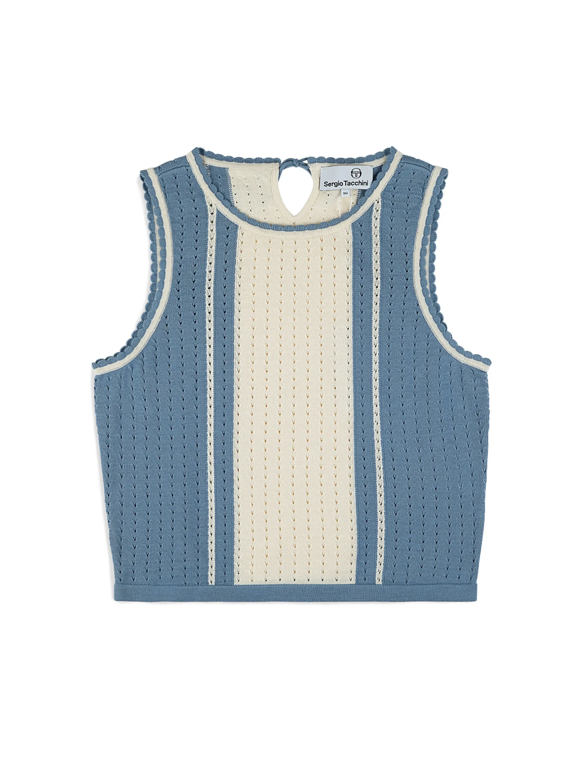Zola Knit Top- Faded Denim