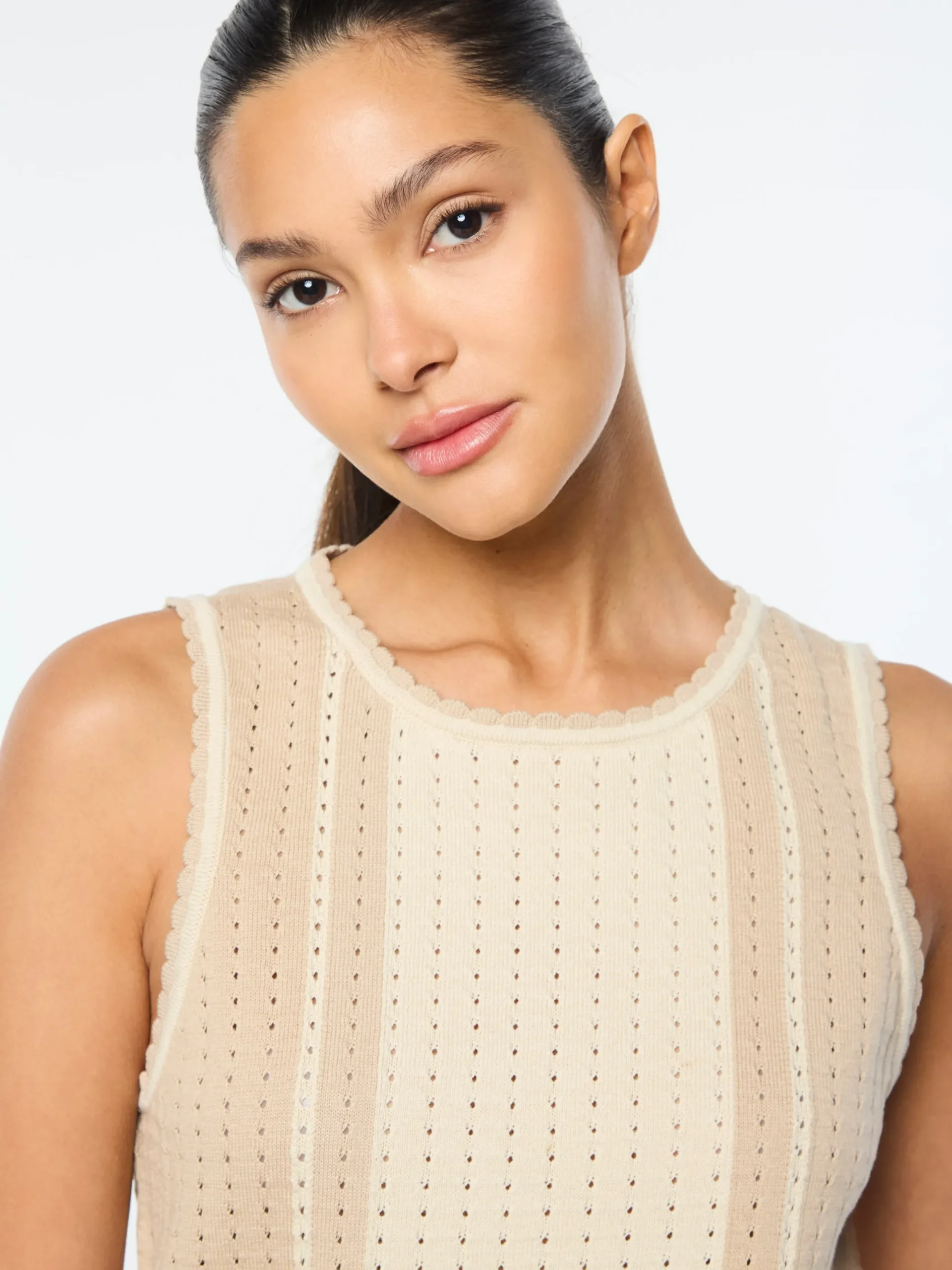 Zola Knit Top- Humus